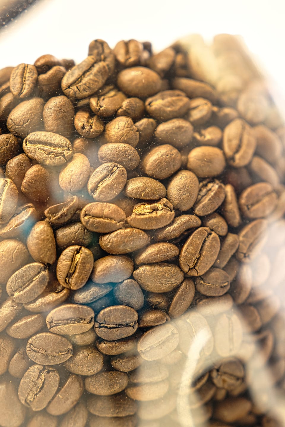 Fresh coffee beans at JOY by the Beach