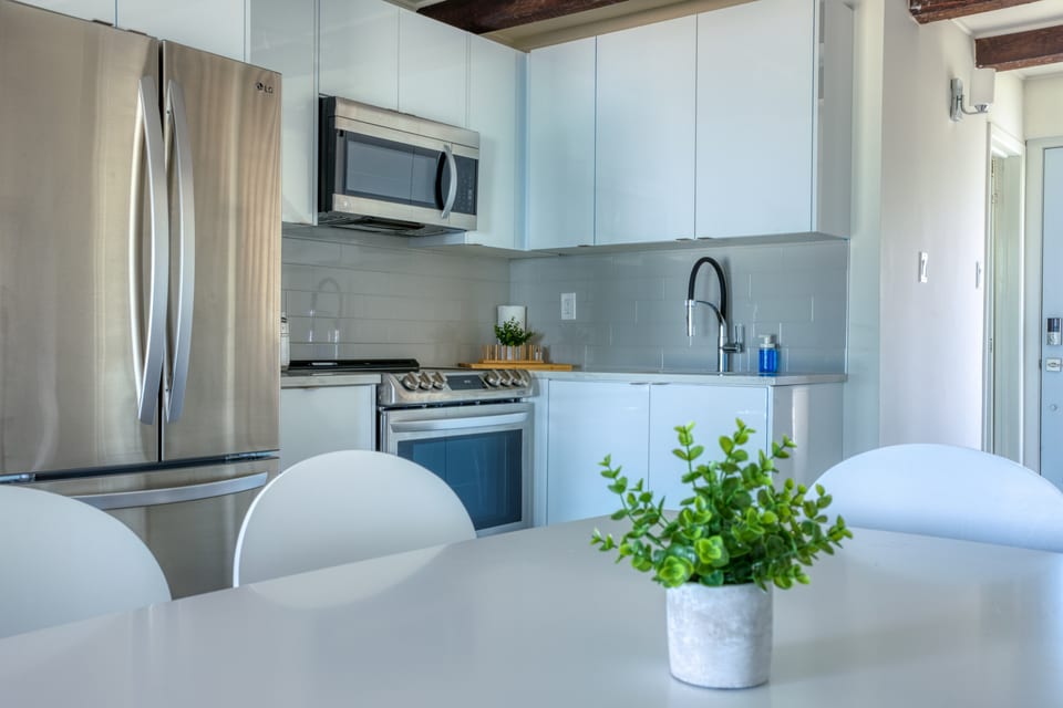 202Kitchen View at The Long Beach Resort
