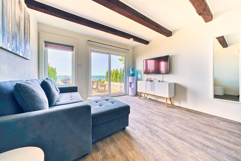 Representative townhouse suite interior at The Long Beach Resort (photographed in Suite 203; Suite 210 shares this layout)