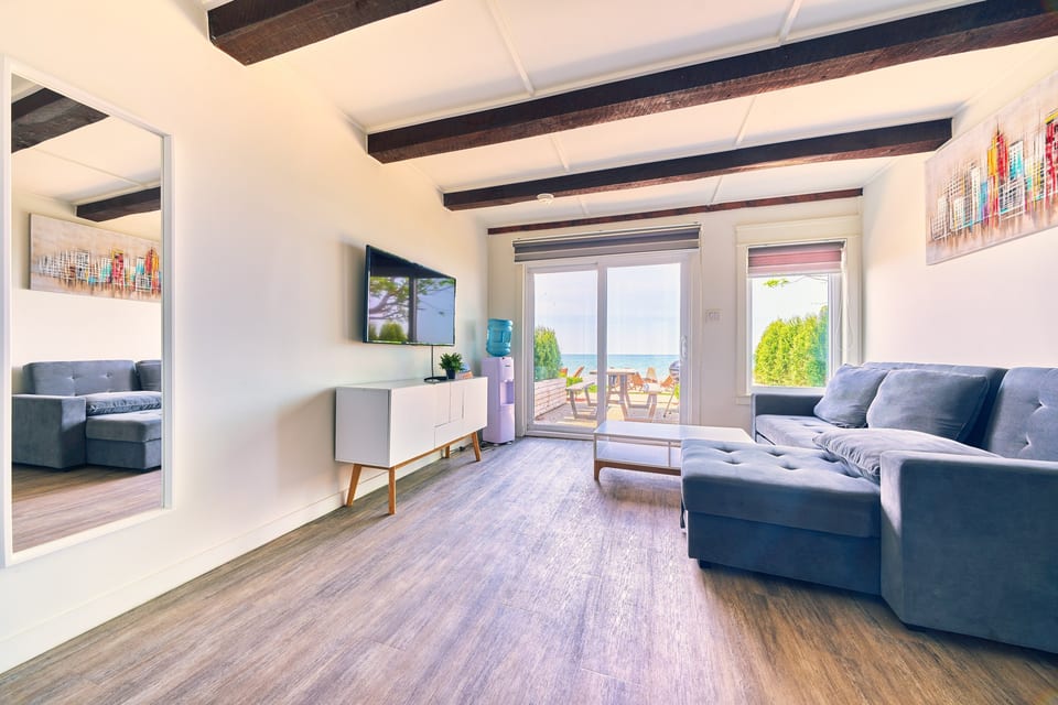 Representative townhouse suite interior at The Long Beach Resort (photographed in Suite 203; Suite 210 shares this layout)